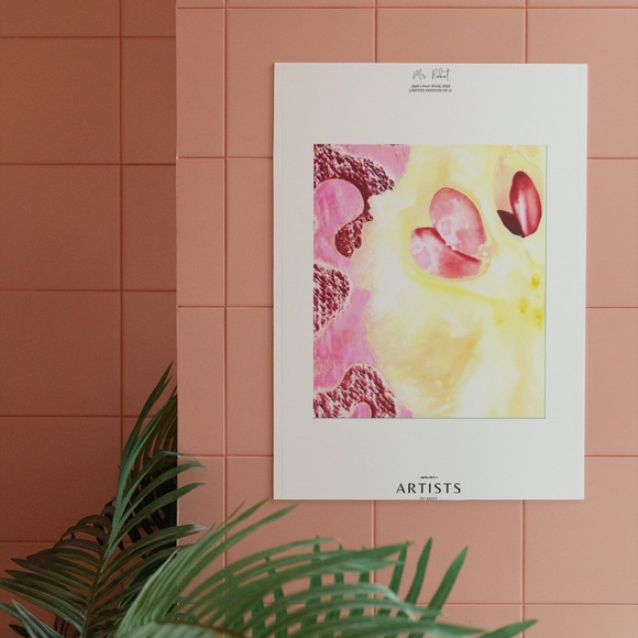 Limited-edition poster by Mr. Robot. Benefits UNICEF Children in Ukraine ๐บ๐ฆ - Picture 1 of 1